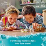 LEGO Disney Princess Enchanted Journey 43216 Building Set – 3in1 Playset with Cinderella, Jasmine, Rapunzel Mini Dolls, Toy Horse & Carriage, Hot Air Balloon, Gift for Girls, Boys, and Kids Ages 6+