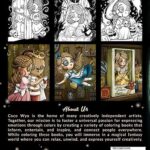Spooky Doll: Cute and Creepy Coloring Book with a Mysterious Journey for Stress Relief and Relaxation