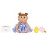 Cabbage Patch Kids Deluxe Tiny Newborn – 9 Inch CPK Doll – Sweet Treats (Brunette, Hazel Eyes) – Drink & Wet – Includes Pink Popsicle, Pineapple Bottle, Removable Diaper – Grow Your Cabbage Patch