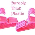 MyBrittany’s 24 Pink Hangers Compatible with 18 Inch Girl Doll Clothes- 18 Inch Doll Clothes Hangers
