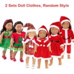 BARWA Doll Clothes Doll Aceessories for American 18 inch Girl Dolls