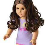 American Girl Truly Me 18-inch Doll with Brown Eyes, Dark-Brown Hair, Lt-to-Med Skin, T-shirt Dress, For Ages 6+