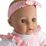 ADORA Interactive Baby Doll with Voice Recorder – Wrapped in Love – Darling Baby (22021)