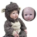 20 Inch Reborn Dolls,Cute Monkey Baby Doll Fantastic Gift for Your Beloved Children