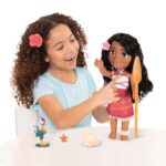 Disney Moana 2 My Singing Friend Moana Doll & Heihei Figure Playset for Girls Officially Licensed, Great Birthday Gift for Kids Girls and Boys