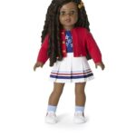 American Girl Team AG Sweater & Skirt Set 18 inch Doll Clothes with Tank Top, Red, White, and Blue, 6 pcs, Ages 6+
