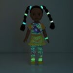 ADORA Glow Girls Doll Set with Glow-in-The-Dark Accessories & Clothes, 14.5″ Realistic Soft & Cuddly Baby Doll for Kids and Toddlers Birthday Gift for Ages 3+ – Harmony