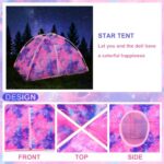 Ecore Fun 11 Items 18 inch Girl Dolls Camping Tent Set and Accessories Including 18 Inch Doll Camping Tent Clothes Set Campfire Chocolate Biscuit Binoculars etc
