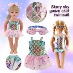 18 Inch Doll Clothes Set, Kids Gift for Little Girls