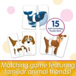 The Learning Journey: My First Match It! – Head and Tails – 15 Self-Correcting Animal Memory Matching Puzzles Games – Educational Activities for Learning – Preschoolers Age 2-5 – Award Winning Toys