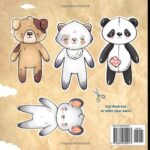 Crafty Critters Coloring Paper Dolls: A Cute and Cozy Color & Cut Book for Kids and Adults