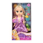 Disney Princess Rapunzel Doll – Singing Friend Rapunzel & Pascal – Sings ‘I See The Light’ and Talks!, 35cm/13.78”