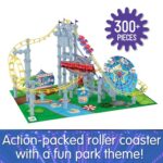 The Learning Journey International Techno Trax Dominator, Action Packed Roller Coaster Building Kit, STEM Gift for Boys and Girls Age 8+, 300+ pc Set