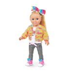My Life As Poseable JoJo Siwa Pop Star 18” Doll (JoJo with Rainbow Bow)
