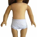 Doll Clothes Sew Beautiful White Underwear Panties for 18″ Dolls