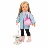 Adora Amazing Pets Pixie the White Poodle – 18 Doll Accessory includes 4.5 Dog, Dog Carrier, Collar, Leash, Ball, Wooden Bowl and Bone (Amazon Exclusive) 218880