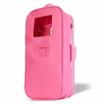 Party Zealot Doll Case for 18-inch Dolls Storage Travel Carrier Suitcase Great Fit for American Girls Doll, Doll and Me, My Life Doll, and My Generation Doll