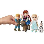 Disney Frozen Deluxe Petite Doll Gift Set – Includes Anna, Elsa, Kristoff, Sven and Olaf! Dolls are Approximately 6 inches Tall – Perfect for Any Frozen Fan!