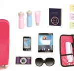 Travel set including Carry on Luggage with Ticket Passport & 14 accessories for 18 inch Doll