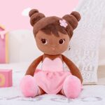 Lazada African American Baby Dolls Gifts Soft Plush Girl Toys Brown Skin 16″