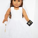 My Brittany’s Carnation Top Communion Gown with Accessories Compatible with American Girl Dolls-18 Inch Doll Clothes