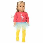 axxxt 12pc American Doll Unicorn Doll Clothes ,American girsl Doll Unicorn accessori, American girsl Doll Accessories Outfits Fits 18″ Doll Clothes Unicorn American girsl Doll Clothes 18 inch Unicorn