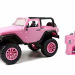 Jada Toys GIRLMAZING Big Foot Jeep R/C Vehicle (1:16 Scale), Pink