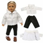 Gbell Clearance! 18 Inch Doll Outfits Winter Sweater Outfits for 18 inch American Girl Our Generation Doll Clothes Down Jacket Accessories (Down Jacket)