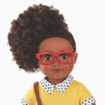 My Life As 18-inch Poseable Foreign Language Tutor Doll, African American
