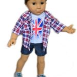 British Band Outfit for American Girl Boy Dolls- 18 Inch Boy Doll Clothes