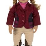 Our Generation Lily Anna Poseable Deluxe Doll Set with Riding Outfit, Award Ceremony Outfit, and Adventure at Shelby Stables Storybook