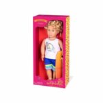 Our Generation Doll by Battat- Gabe 18″ Regular Non-Posable Boy Surfer Doll- for Age 3 Years & Up