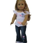 Jeans Set fits 18 Inch Doll Clothes