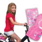 Doll Bicycle Seat – “Ride Along Dolly” Bike Seat with Decorate Yourself Decals (Fits American Girl and Standard Sized Dolls and Stuffed Animals)