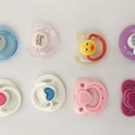 Cute Magnetic Pacifiers for Reborn Baby Dolls Magnetic Nipple Dummy for DIY Doll Accessorie 8 pcs