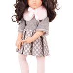 Gotz Luisa Happy Kidz 19.5″ Poseable Multi-Jointed Limited Edition Brunette Doll with Brown Eyes & Glasses