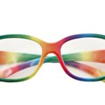 RAINBOW READING GLASSES FOR AMERICAN GIRL DOLLS