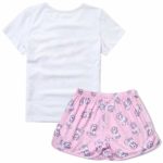 5t Pajamas Girls Shot Sleeve Summer Pj Set Matching America Girl Doll Clothes