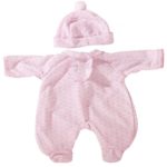 Gotz 2-pc Pink Print Knit Sleep ‘n Play Outfit for 12″-13″ Baby Dolls