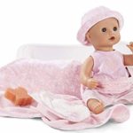 Gotz Sleepy Aquini Hearts 13″ Drink & Wet All Vinyl Bath Baby Girl Doll – 10 Piece Set for Ages 3+
