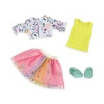 Glitter Girls by Battat – Shimmer Glimmer Urban Top & Tutu Regular Outfit – 14″ Doll Clothes & Accessories For Girls Age 3 & Up – Children’S Toys