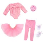 18″ Doll Clothes Ballet Ballerina Outfits 5pcs Dance Dress for American OG Girl 18 Inch Doll Accessories Sets Doll Clothes Gifts