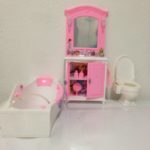My Fancy Life Dollhouse Furniture- Bath Room with Bath Tub and Vanity