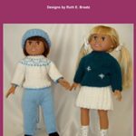 Ski and Skate Wear: Knitting Patterns fit American Girl and other 18-Inch Dolls