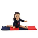 18 Inch Doll Clothes/Clothing Leotard with Gymnastics Tumbling Mat l Fits 18″ American Girl Dolls