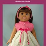 Easter Dresses: Knitting Patterns fit American Girl and other 18-Inch Dolls