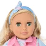 18 Inch Girl Doll, Fashion Doll with Fine Blond Hair for Styling Clothes Shoes and Accessories Princess Doll for Girls and Kids
