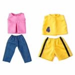 Howona 18 inch Doll Clothes Gift Girls – Include 7 Set Toys Doll Outfits + 2 Pairs Shoes Accessories fit American 18 inch Girl Dolls
