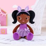 Lazada Soft Baby Doll Girl Gifts Plush African Dolls Girl Toys 16″