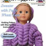 Knits for Dolls –  Fashionable Sweater to Fit 18 inch Dolls: Sweater with Puffy Wheat Ears